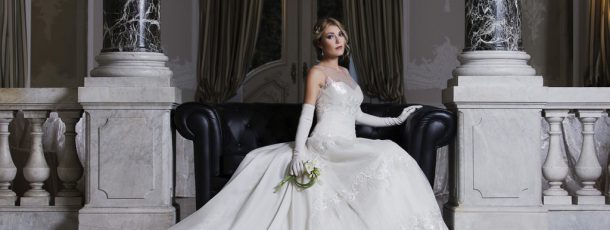 A unique, bespoke wedding dress!